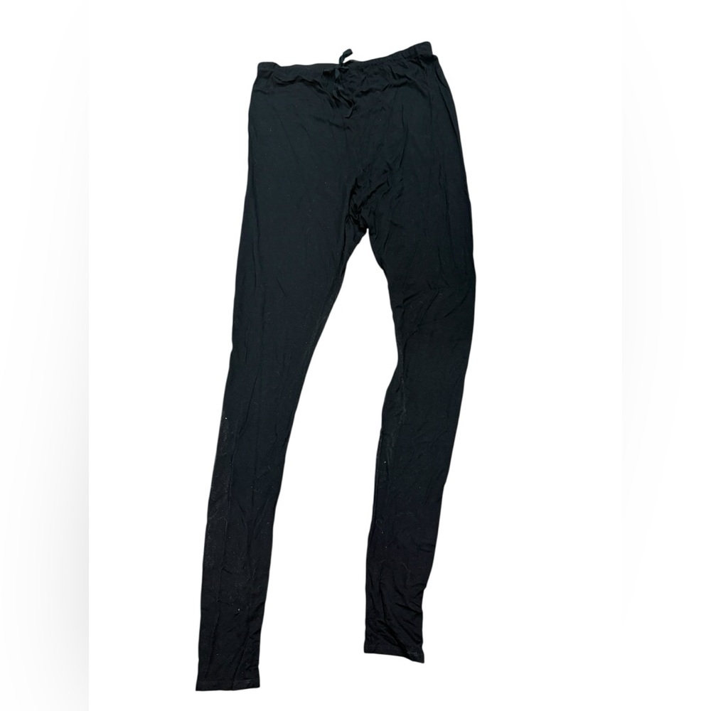 The Row Black Women's Harem Pants 10% Silk - Picture 2 of 5